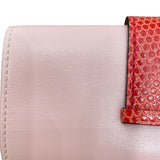 エルメス HERMES ベアンキーケース T刻 ローズサクラ/ブーゲンビリア タデラクト・リザード レディース キーケース