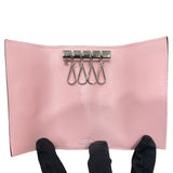 エルメス HERMES ベアンキーケース T刻 ローズサクラ/ブーゲンビリア タデラクト・リザード レディース キーケース