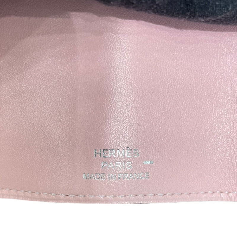 エルメス HERMES ベアンキーケース T刻 ローズサクラ/ブーゲンビリア