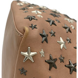 ジミーチュウ JIMMY CHOO サシャトートバッグS ベージュ レザー レディース トートバッグ