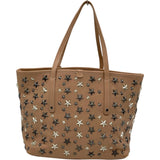 ジミーチュウ JIMMY CHOO サシャトートバッグS ベージュ レザー レディース トートバッグ