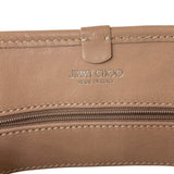 ジミーチュウ JIMMY CHOO サシャトートバッグS ベージュ レザー レディース トートバッグ