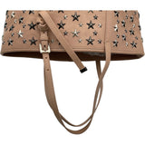 ジミーチュウ JIMMY CHOO サシャトートバッグS ベージュ レザー レディース トートバッグ