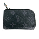ルイ・ヴィトン LOUIS VUITTON ﾎﾟﾙﾄﾓﾈ･ｼﾞｭｰﾙ M63536 ブラック PVCコーティングキャンバス ユニセックス コインケース