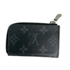 ルイ・ヴィトン LOUIS VUITTON ﾎﾟﾙﾄﾓﾈ･ｼﾞｭｰﾙ M63536 ブラック PVCコーティングキャンバス ユニセックス コインケース