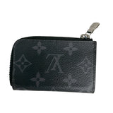 ルイ・ヴィトン LOUIS VUITTON ﾎﾟﾙﾄﾓﾈ･ｼﾞｭｰﾙ M63536 ブラック PVCコーティングキャンバス ユニセックス コインケース