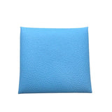 エルメス HERMES バスティア W刻 セレステ エプソン ユニセックス コインケース