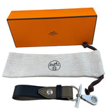 エルメス HERMES フェデル 手袋ホルダー ブラック・エトゥープ/シルバー金具金具 スイフト レディース キーホルダー