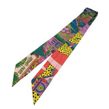 エルメス HERMES ツイリー　Animapolis マルチカラー シルク レディース スカーフ