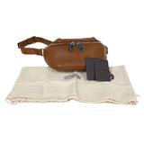 ヴァレンティノ VALENTINO ロックスタッズボディバッグ ブラウン レザー ボディバッグ