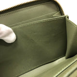 ロエベ LOEWE アマソナポーチ C039U10X01 カーキ ゴールド金具 カーフ レディース ポーチ