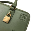 ロエベ LOEWE アマソナポーチ C039U10X01 カーキ ゴールド金具 カーフ レディース ポーチ