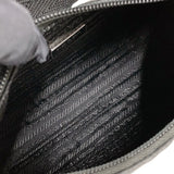 プラダ PRADA Re-Edition2000　ミニバッグ ブラック/シルバー金具 ナイロン レディース ショルダーバッグ