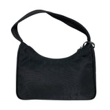 プラダ PRADA Re-Edition2000　ミニバッグ ブラック/シルバー金具 ナイロン レディース ショルダーバッグ