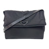 プラダ PRADA ReNylon　ラージパテッド　ショルダーバッグ 1BD256 ブラック ナイロン ユニセックス ショルダーバッグ