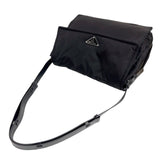 プラダ PRADA ReNylon　ラージパテッド　ショルダーバッグ 1BD256 ブラック ナイロン ユニセックス ショルダーバッグ