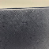 プラダ PRADA ガレリア　ミディアム 1BA863 ネイビー/ホワイト サフィアーノレザー レディース ショルダーバッグ