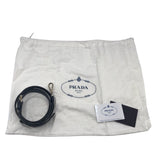 プラダ PRADA ガレリア　ミディアム 1BA863 ネイビー/ホワイト サフィアーノレザー レディース ショルダーバッグ