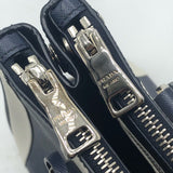プラダ PRADA ガレリア　ミディアム 1BA863 ネイビー/ホワイト サフィアーノレザー レディース ショルダーバッグ