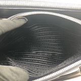 プラダ PRADA ガレリア　ミディアム 1BA863 ネイビー/ホワイト サフィアーノレザー レディース ショルダーバッグ