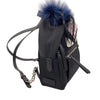 フェンディ FENDI バグズ モンスターバックパック ８BZ038 ブラック×SV金具 ナイロン/レザー ユニセックス リュック・デイパック