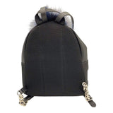 フェンディ FENDI バグズ モンスターバックパック ８BZ038 ブラック×SV金具 ナイロン/レザー ユニセックス リュック・デイパック