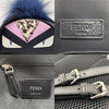 フェンディ FENDI バグズ モンスターバックパック ８BZ038 ブラック×SV金具 ナイロン/レザー ユニセックス リュック・デイパック