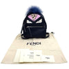 フェンディ FENDI バグズ モンスターバックパック ８BZ038 ブラック×SV金具 ナイロン/レザー ユニセックス リュック・デイパック