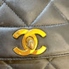 シャネル CHANEL ダイアナ25 A01165 ブラック/ゴールド金具 ラム レディース ショルダーバッグ