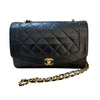 シャネル CHANEL ダイアナ25 A01165 ブラック/ゴールド金具 ラム レディース ショルダーバッグ