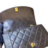 シャネル CHANEL ダイアナ25 A01165 ブラック/ゴールド金具 ラム レディース ショルダーバッグ