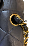 シャネル CHANEL ダイアナ25 A01165 ブラック/ゴールド金具 ラム レディース ショルダーバッグ