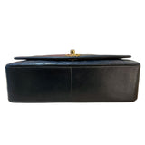 シャネル CHANEL ダイアナ25 A01165 ブラック/ゴールド金具 ラム レディース ショルダーバッグ