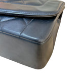 シャネル CHANEL ダイアナ25 A01165 ブラック/ゴールド金具 ラム レディース ショルダーバッグ