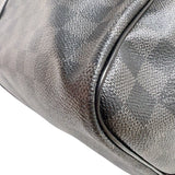 ルイ・ヴィトン LOUIS VUITTON キーポル・バンドリエール55 N41413 ブラック　シルバー金具 ダミエ・グラフィット ユニセックス ボストンバッグ