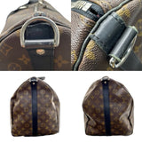 ルイ・ヴィトン LOUIS VUITTON キーポル・バンドリエール55 M56714 モノグラム・マカサー モノグラム メンズ ハンドバッグ