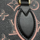 ルイ・ヴィトン LOUIS VUITTON オンザゴーMM フォール フォー ユー M14255 ブラック×ピンク レディース トートバッグ ショルダーバッグ