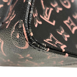 ルイ・ヴィトン LOUIS VUITTON オンザゴーMM フォール フォー ユー M14255 ブラック×ピンク レディース トートバッグ ショルダーバッグ