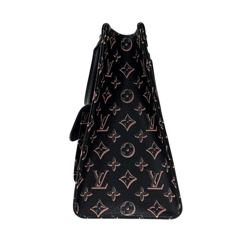 Louis Vuitton オンザゴーEW ブラック　IC画像あり ルイヴィトン ハンドバッグ レディース オンザゴー EW モノグラム