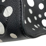ルイ・ヴィトン LOUIS VUITTON オンザゴーMM 草間彌生 M46389 ブラック×ホワイト モノグラム・アンプラント レディース トートバッグ ショルダーバッグ