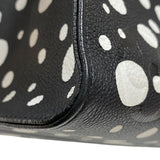 ルイ・ヴィトン LOUIS VUITTON オンザゴーMM 草間彌生 M46389 ブラック×ホワイト モノグラム・アンプラント レディース トートバッグ ショルダーバッグ