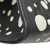 ルイ・ヴィトン LOUIS VUITTON オンザゴーMM 草間彌生 M46389 ブラック×ホワイト モノグラム・アンプラント レディース トートバッグ ショルダーバッグ