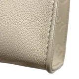 ルイ・ヴィトン LOUIS VUITTON オンザゴーPM M46569 クレーム モノグラム・アンプラント ハンドバッグ レディース ショルダーバッグ