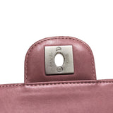 シャネル CHANEL ニュートラベルラインチェーンショルダーバッグ A15316 ピンク　シルバー金具 ナイロンジャガード レディース ショルダーバッグ