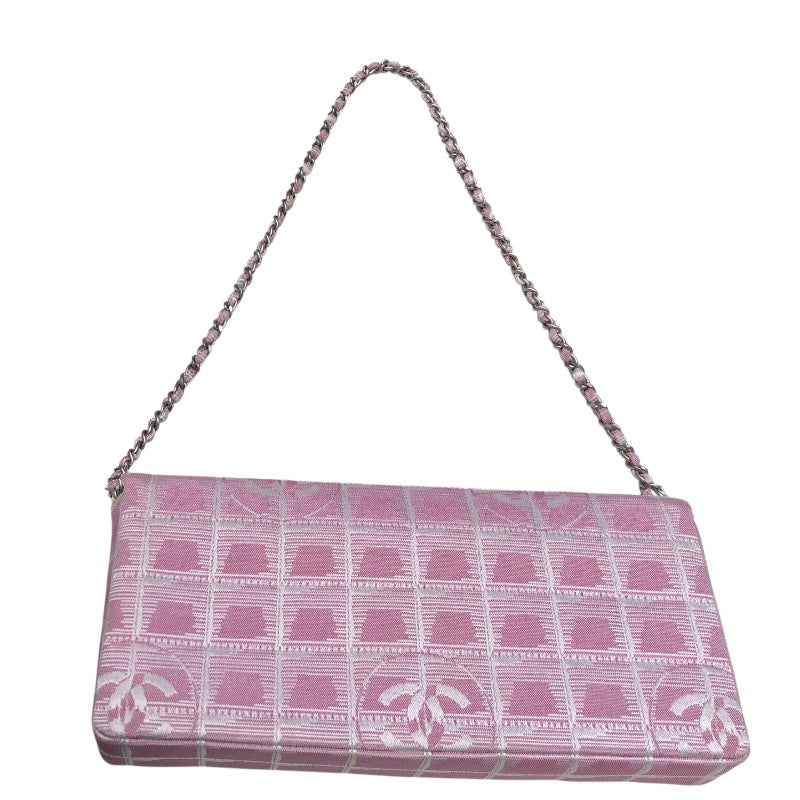 シャネル CHANEL ニュートラベルラインチェーンショルダーバッグ 