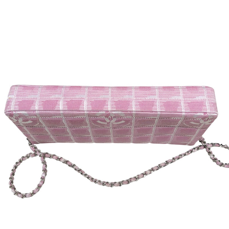 シャネル CHANEL ニュートラベルラインチェーンショルダーバッグ