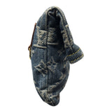 ルイ・ヴィトン LOUIS VUITTON ポシェットプラット M95007 ブルー/イエロー モノグラムデニム/レザー レディース クラッチバッグ