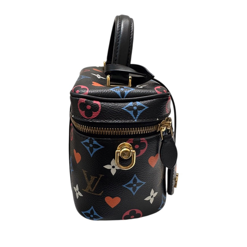 ルイ・ヴィトン LOUIS VUITTON ヴァニティPM M57482 ブラック PVC