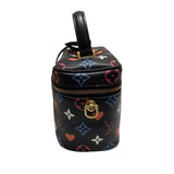 ルイ・ヴィトン LOUIS VUITTON ヴァニティPM M57482 ブラック PVC　 レディース ショルダーバッグ