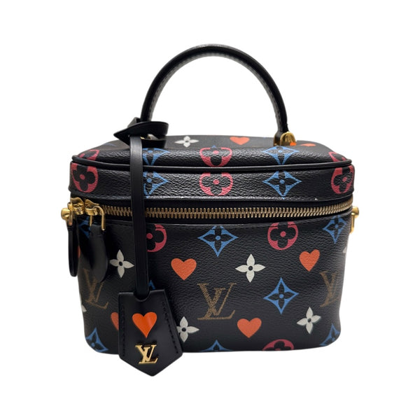 Louis Vuitton モノグラム ヴァニティPM ショルダーバッグ ルイ・ヴィトン LOUIS VUITTON ヴァニティPM M57482 ブラック PVC